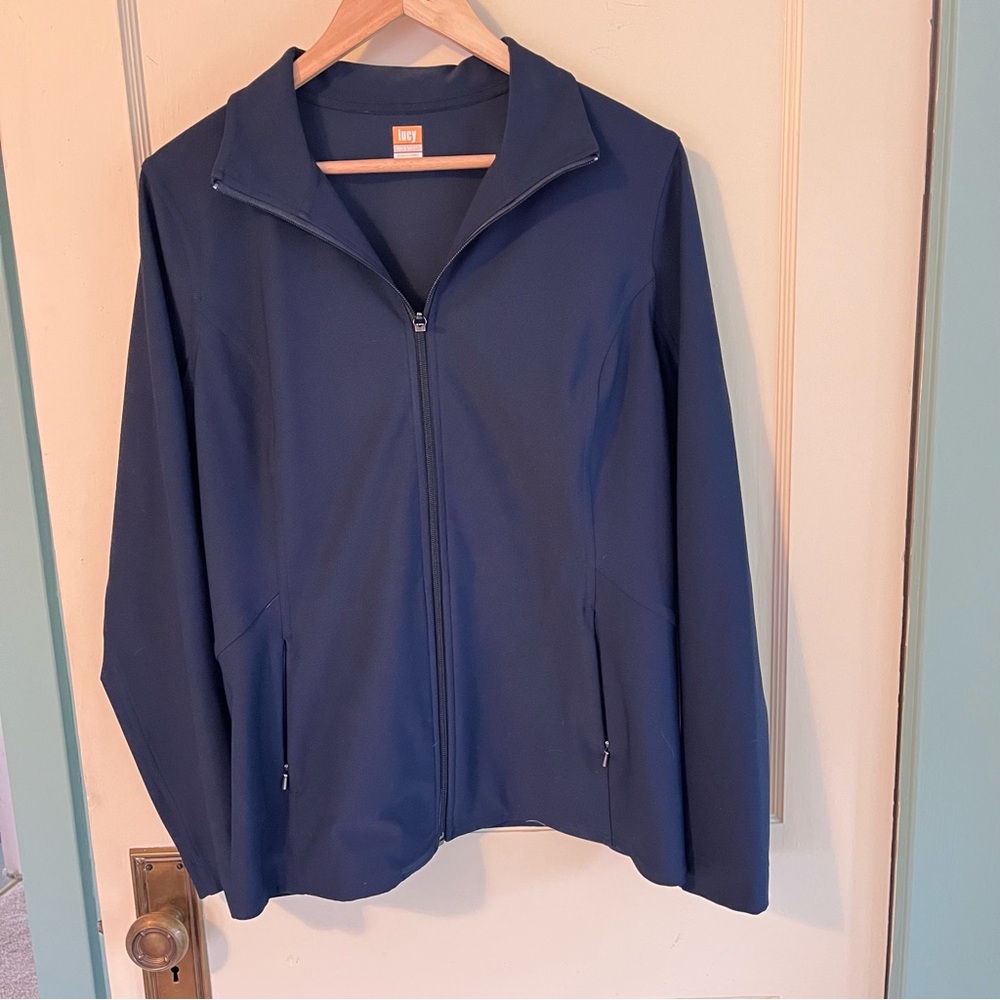 Lucy Women's Dark Blue Utility Jacket